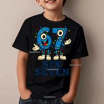 Summer 67 Six Seven Italian Brainrot Math Joke Children's T-Shirt Funny Casual Short Sleeve Kid Boy Tee Tops Comfortable TShirt 130