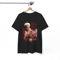 Billy Idol marškinėliai Retro plakatas Roko žvaigždė Naujas!! Unisex Stiklinės Medvilnės Marškinėliai Unisex T-Shirt XXXL