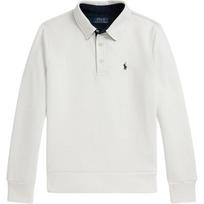 Polo Ralph Lauren Sweatshirt FW25 Waffle Knit Cotton Polo Collar Long Sleeve Kids Kids sweatshirts 323981312-003 M