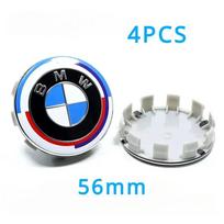4X BMW 50 Metų Emblemos 56mm 68mm Ratlankių Dangteliai Ratlankio Dangteliai BMW