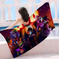 Fnaf Five-nights-At-Freddys Big Microfiber Beach Towels Quick Dry Towel Sand Beach Towels Pool Towel For Travel Swim Pool Yoga W40*H60(CM)