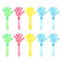 10 Pieces Flashing Clap Hands Glowing Stick Hand Clappers for Music Festivals and Gatherings Fun Party Accessories 1