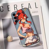 Tengen Toppa Gurren Lagann  Phone Case For Samsung Galaxy A73,A72,A71,A70,A53,A52,A51,Soft Silicone Black Cover Samsung a22 4g