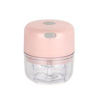 Wireless Electric Food Chopper Household 100/250ml Electric Mini Garlic Chopper Sturdy Rechargeable Condiment Grinder