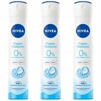 Nivea Fresh Natural Antyperspirant Damski W Sprayu Dezodorant 3X200Ml