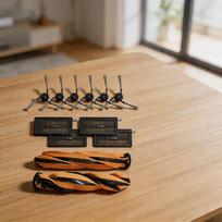 Accessory Kit for Mova Z60 Ultra Robot Vacuum Cleaner 2 V Shaped Main Brushes 6 Side Brushes 4 Filters For Hard Floors China Mainland