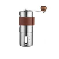 304 Stainless Steel Manual Coffee Grinder Adjustable Burr Coffee Making Tool  Travel Use ruda