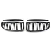 For BMW 2005-08 E90 E91 323i 328i 335i Front Kidney Grille Grill Compatible M-Color Gloss Black