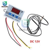 W3002 12V 24V 110V 220V LED skaitmeninis temperatūros reguliatorius termostatas termoreguliatorius jutiklis matuoklis šaldytuvas vandens šildymas aušinimas