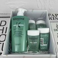 Kerastase Energizing Ginger Luxury Gift Set 5-Piece Shampoo 500ml Volumizing Scalp Care Nourishing Repair Gentle Cleansing Conditioner