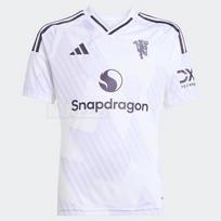 Adidas Manchester United T-shirt - 25-26 Season Away Game Big Kid Fan Version Short-sleeved Jersey JP3030 128