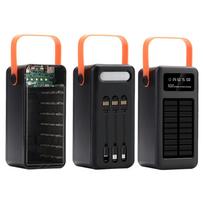 DIY 28*18650 Battery Case Digital Battery Storage Box Fast Charger Solar Power Bank Housing Welding Free Power Supply Kit 22.5W juoda
