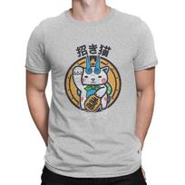 Yokai Watch Men's TShirt Maneki San Fashion T Shirt Harajuku Streetwear Hipster S
