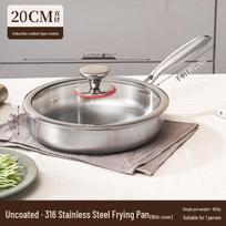 316 Stainless Steel 5-Ply Induction Frying Pan
