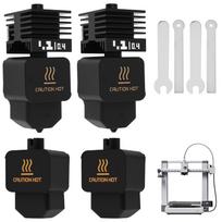 2 Pack Hotend Kit For Bambu Lab P2S/H2D/H2S/A1/A1 Mini Fast Speed Hot End Assembly 0.4mm Hardened steel Nozzle 3D Printer Part