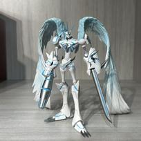 Anime Digimon Adventure figūrėlė Omegamon Gailestingasis Režimas Veiksmo figūrėlės PVC Statulėlė Kolekcinis Modelis Žaislai Dovanos 20cm/7.87in