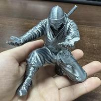 (9*7,8 cm) 3D Spausdintas Šaunus Organizatorius Ninja Rašiklio Laikiklis Miniatiūrinis Rašiklio Stovas Kūrybiška Dovana Ornamentas Modernus Stalo Dekoras brown