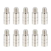 10 Pcs Pures Coppers Dart Weight Add Accentuator Tool 2BA Thread Counterweight Hardware Weight Dart Replacement Parts white