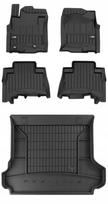 Set 3D Rubber Floor Mats Toyota Land Cruiser J150 From 2009-2017 With 5 Seats