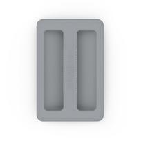 Silicone Toaster Dust Cover Soft Universal Breakfast Machine Cover Dustproof Toaster Upper Lid pilka