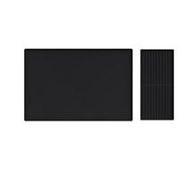 2 in 1 Silicone Coffee Machine Mat Non-Slip Wear-resistant Bar Mat Large Size Dishwasher Safe Countertop Protector Mat Kitchen L-L- juoda