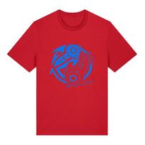 Unisex Subnautica 2 Game T-Shirt Gamer Gift Pure Cotton High Quality Tees Graphic Print Fashion Women Men Short Sleeve T-shirts XS raudona