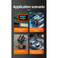 Battery Voltage And Internal Resistance Tester With LCD Display And Type C Rechargeable Battery For Lithium Testing China Mainland