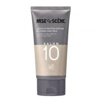 [Mise en scene] Salon 10 Peptidų Atstatantis Glazūruojantis Plaukų Pienelis 150ml