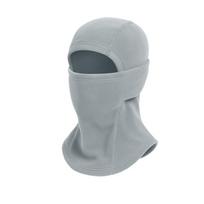 Fleece Balaclava Cycling Hat Thermal Ski Windproof Cap Winter Mask Cycling Head Cover  Male pilka