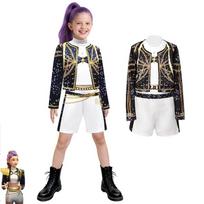 KPop Rumi Demon Slayer Costume for Kids 3-Piece Set Cosplay Role Play Halloween Party Outfit 120cm 130 cm