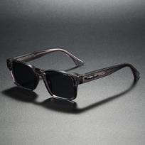 Kokybiški kvadratiniai poliarizuoti akiniai nuo saulės vyrams, metalinis rėmas, UV400, unisex, kelionėms, žygiams, žvejybai, paplūdimiui Other gray