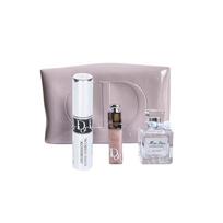 DIOR Lūpų putlinimo medaus gėlių kvepalų tušo makiažo rinkinys Natūralus ir skaidrus Keturių dalių rinkinys balta