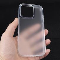 Apple iPhone 17 Pro Max Magnetic Black Frosted Phone Case with Transparent Non-Yellowing Drop Protection iPhone 15 Pro