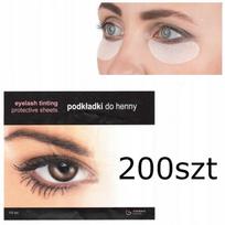 Płatki Piankowe Podkładki Ochronne Pod Oczy Henny Przedłużania Rzęs 200Szt