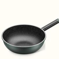 „Wok Maifan“ akmens keptuvė nepridegantys virtuvės reikmenys buitinė wok indukcinė viryklė be dūmų 28cm žalia