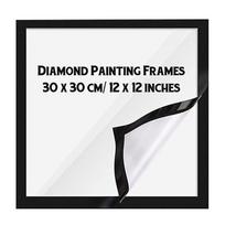 Painting Frame Black Diamond Magnetic Stylish & Practical