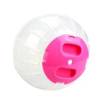 Plastikiniai lauko sportiniai kamuoliukų šlifavimo žiurkės mažos naminių pelės bėgimo kamuoliukas žaislas žiurkėno žiurkėno žiurkėno mankštos kamuoliuko žaislas mažų gyvūnų reikmenys S10CM