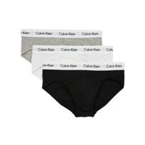 Calvin Klein Logo Comfort Triangle Underwear Three-Pack Men Underwear Black White Gray U2661-998 L