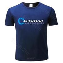 Portal T-Shirt Aperture Laboratories MEN'S The Cake Is A Lie Half Life unisex summer tshirt new cotton tee-shirt euro size S