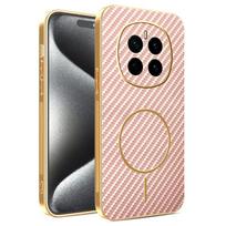Honor Magic 7 Lite 6 Pro Magnetic Charging Phone Case for Honor X7D X8A X9C X6S X9 X8 X7 400 300 200 5G Cases Protect Back Cover Magic 7 rožinė
