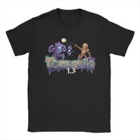 Terraria marškinėliai - Marškinėlių valgytojas T marškinėliai vyrams Vasaros Estetiški marškinėliai Apvalia kaklelio Harajuku marškinėliai Ypač dideli raštuoti drabužiai S