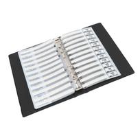 SMD Capacitor Sample Book, 84 Values 50pcs ch Total 4200pcs COG X7R X5R Types with Organized Pages for Maintenance Tching Experiment