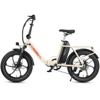 Maxturn MULE City Portable Foldable Electric Bicycle 48V20Ah Battery 70KM Range 20 Inch Fat Tires 25KM/H Top Speed 120KG Load E-Bike With TowSeat balta