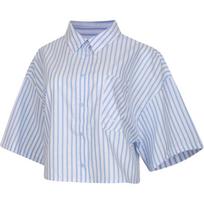 Nike As W Nsw Offln Wvn Ppln Sports Casual Short Sleeve Shirt Women tops II4229-435 M