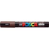 Mitsubishi Pencil Posca Medium Tip Dark Brown of PC-5M PC5M.22 [Set 10]