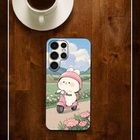 Dating Spring Silicone Case For Samsung S25 24 23 22 21 20 Plus Ultra 5G Lite Shockproof Cover Samsung S24fe