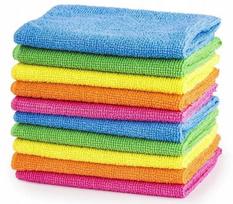10X Ścierka Ściereczka Z Mikrofibry Miękka 30X30Cm Uniwersalna Jakość 10Szt