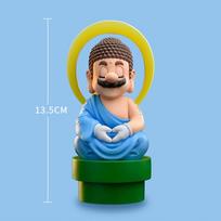 Colorful Mario Figurine Super Mario Anime Character Pvc Perfect For Desktop Display