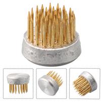 Round Ikebana Flower Frog For Ikebana Kenzan Flower Base Holder Spiky Frog Fixed Tool  Floral Decor Pot 23mm