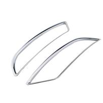 For Ford Kuga Escape 2013 - 2019 Air Conditioning Vent Sticker Front Navigation AC Outlet Trim Cover Car Interior Accessories sidabras